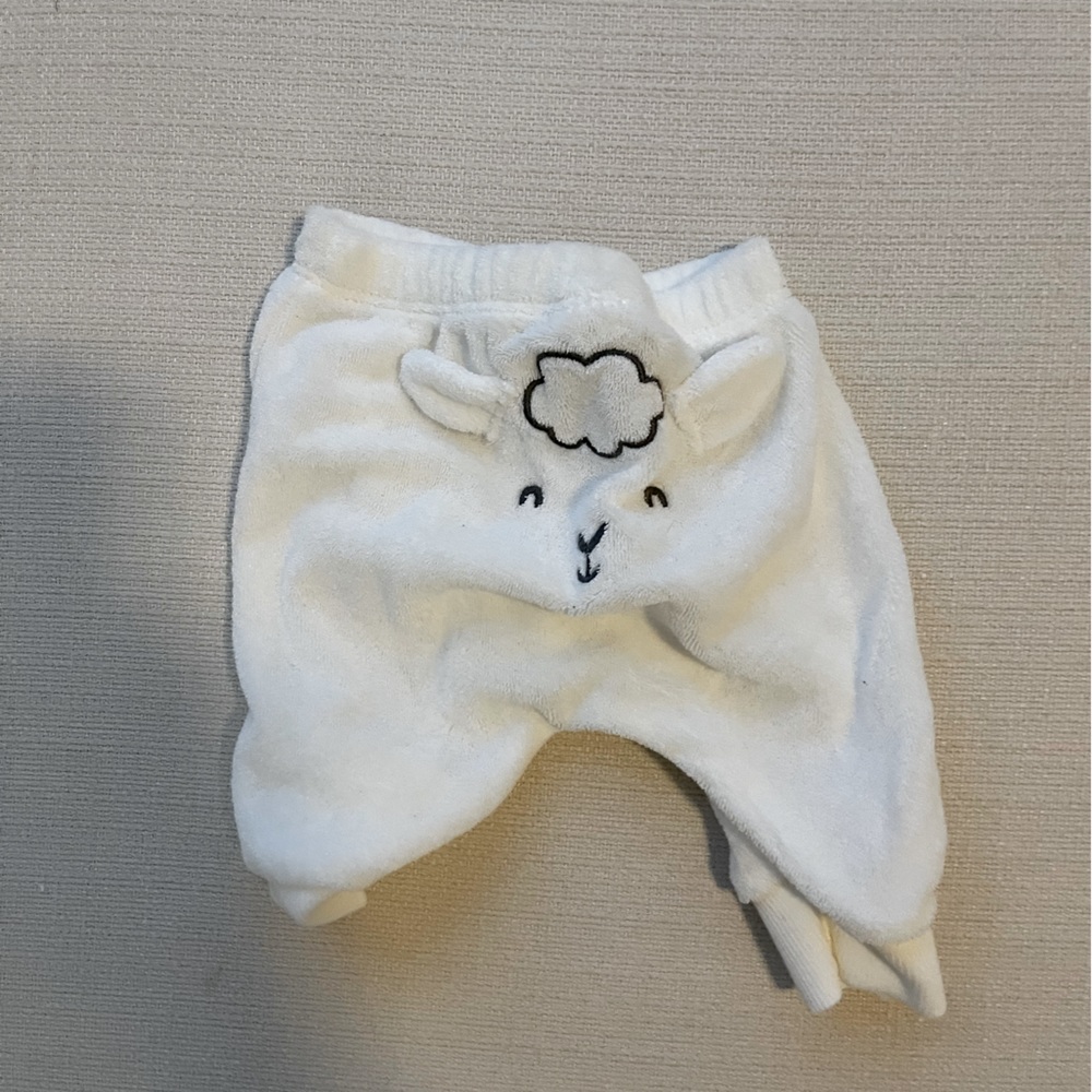 Carter’s Lamb terrycloth pants